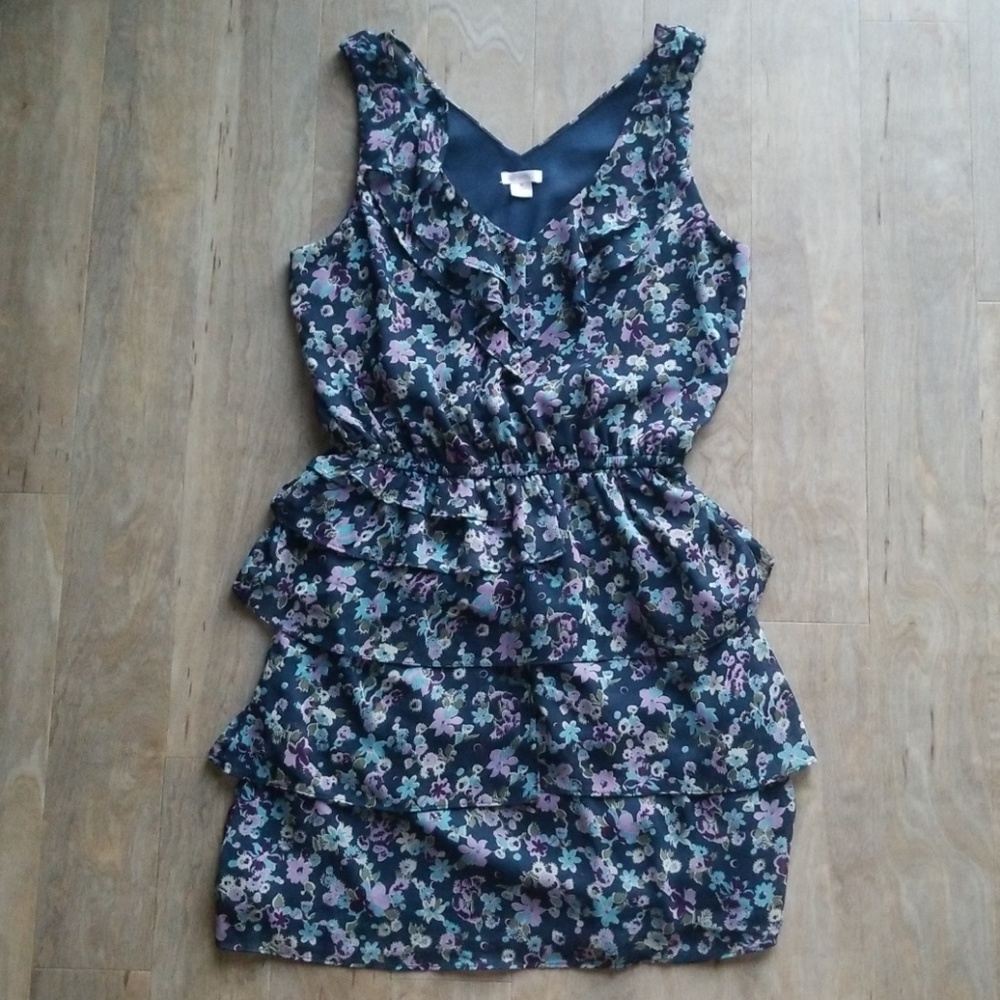 XHILARATION Sleeveless Floral Sundress